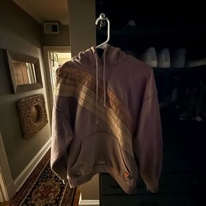 Aviator Nation Purple Hoodie with Orange Accents